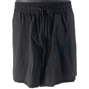Denim & Co. Beach Quick Dry Cover-Up Swim Shorts Black - Regular